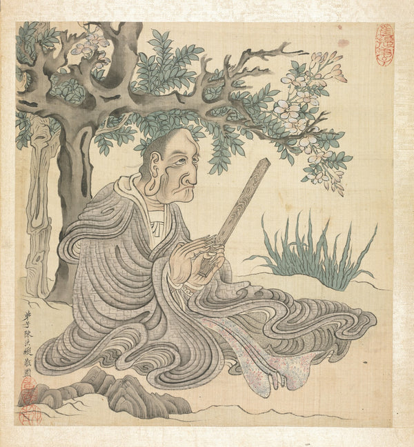 A Lohan after Kuan hsiu 1598 1652