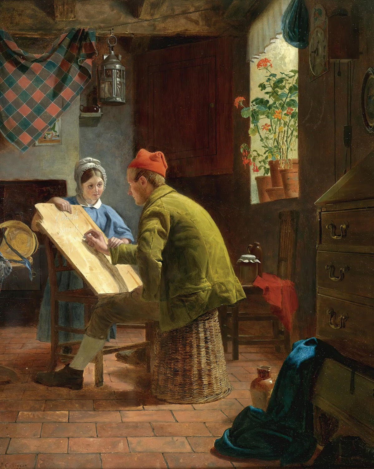 The Writing Lesson 1855