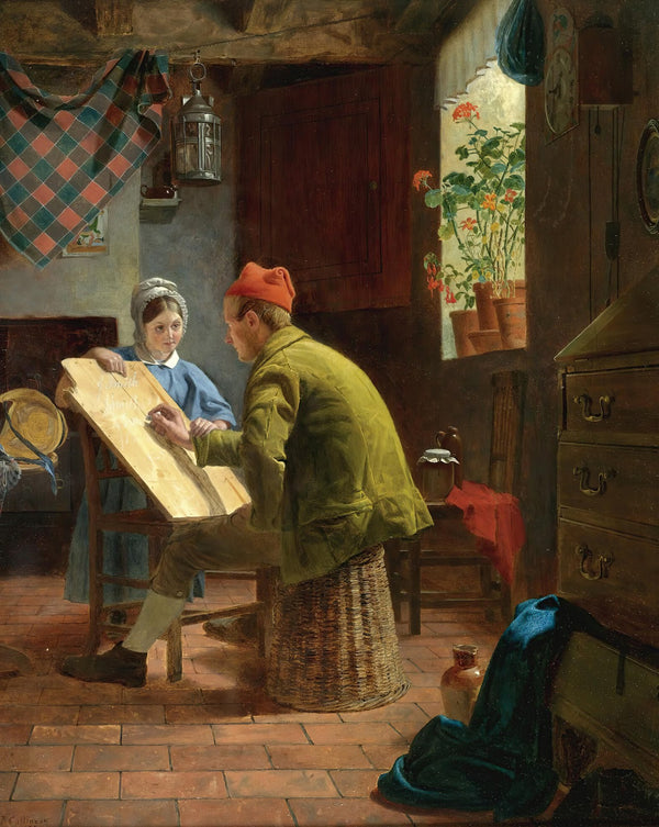 The Writing Lesson 1855