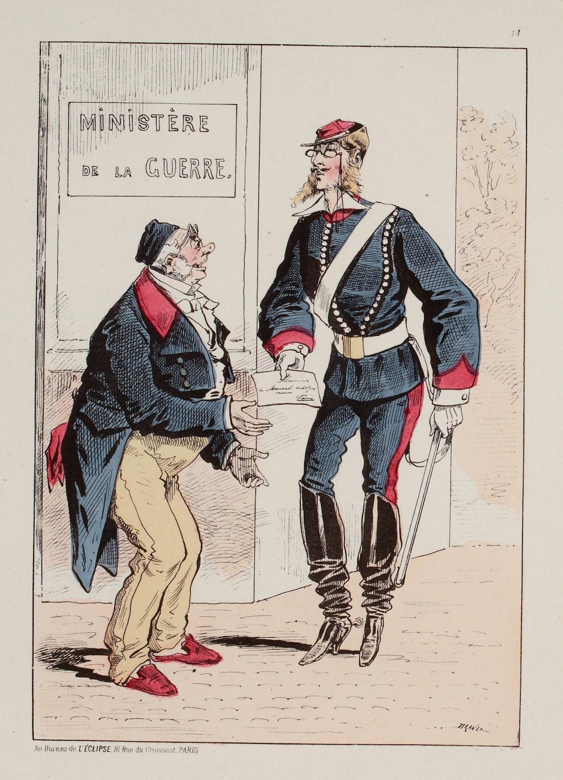 Cavalerie de la garde nationale 1871