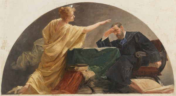 Lunette für den Justizpalast 1899