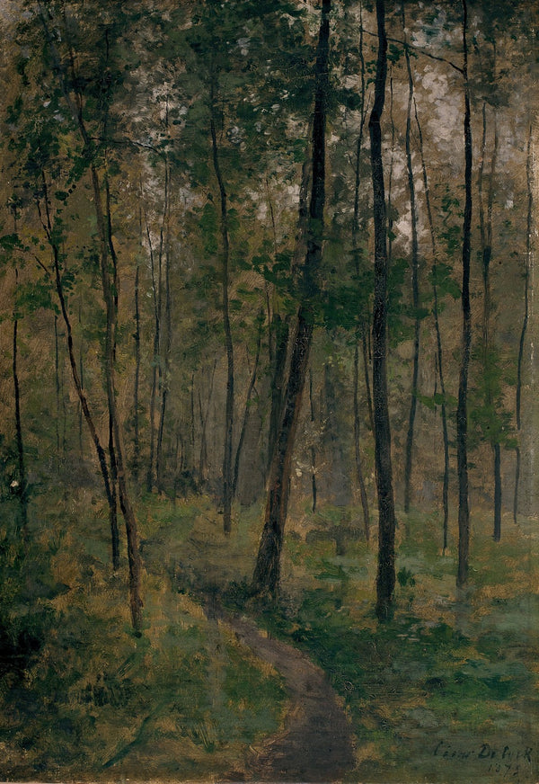 Woodland Scene 1875