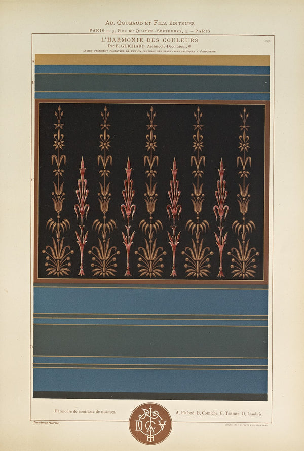 Lharmonie des couleurs  Pl034 1880