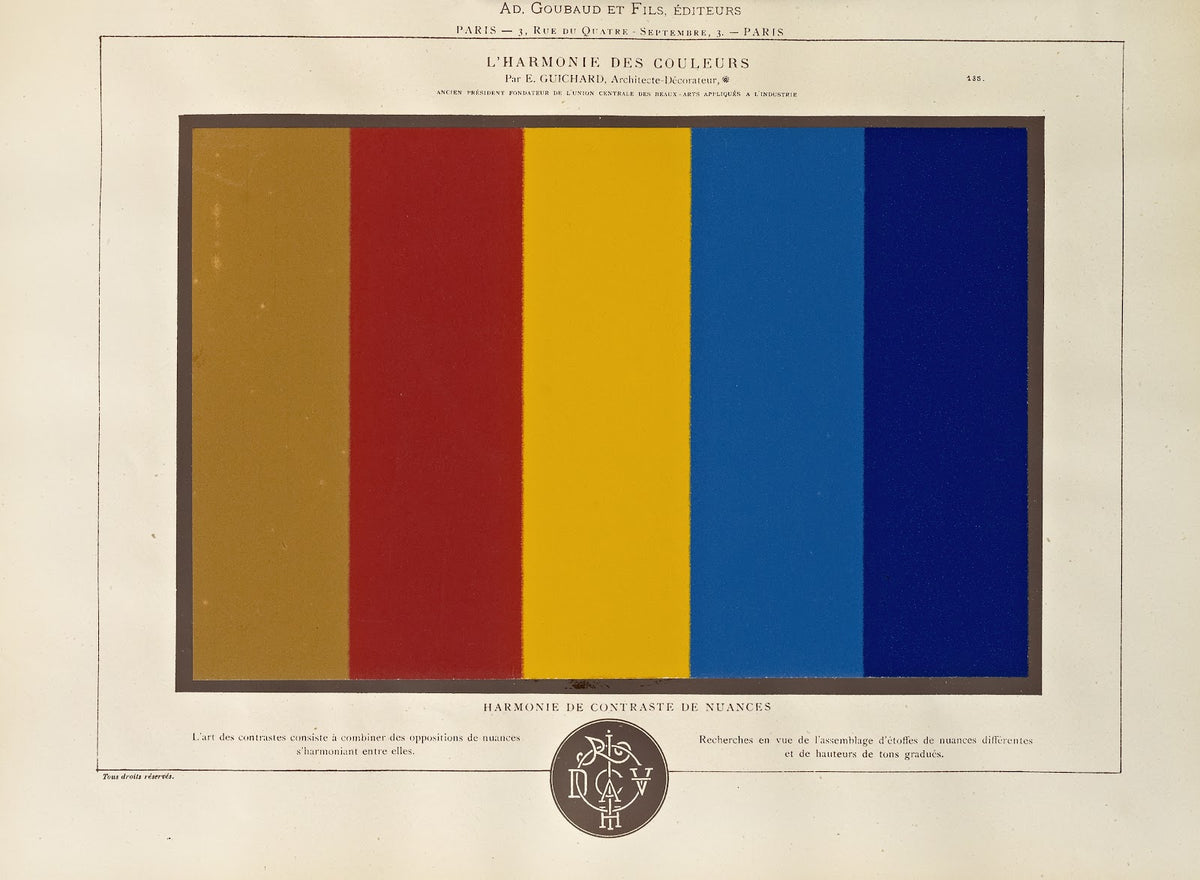 Lharmonie des couleurs  Pl084 1880