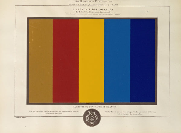 Lharmonie des couleurs  Pl084 1880