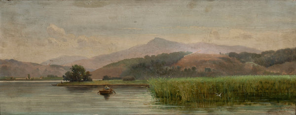 Lake Chiusi in Tuscany 1850 1893