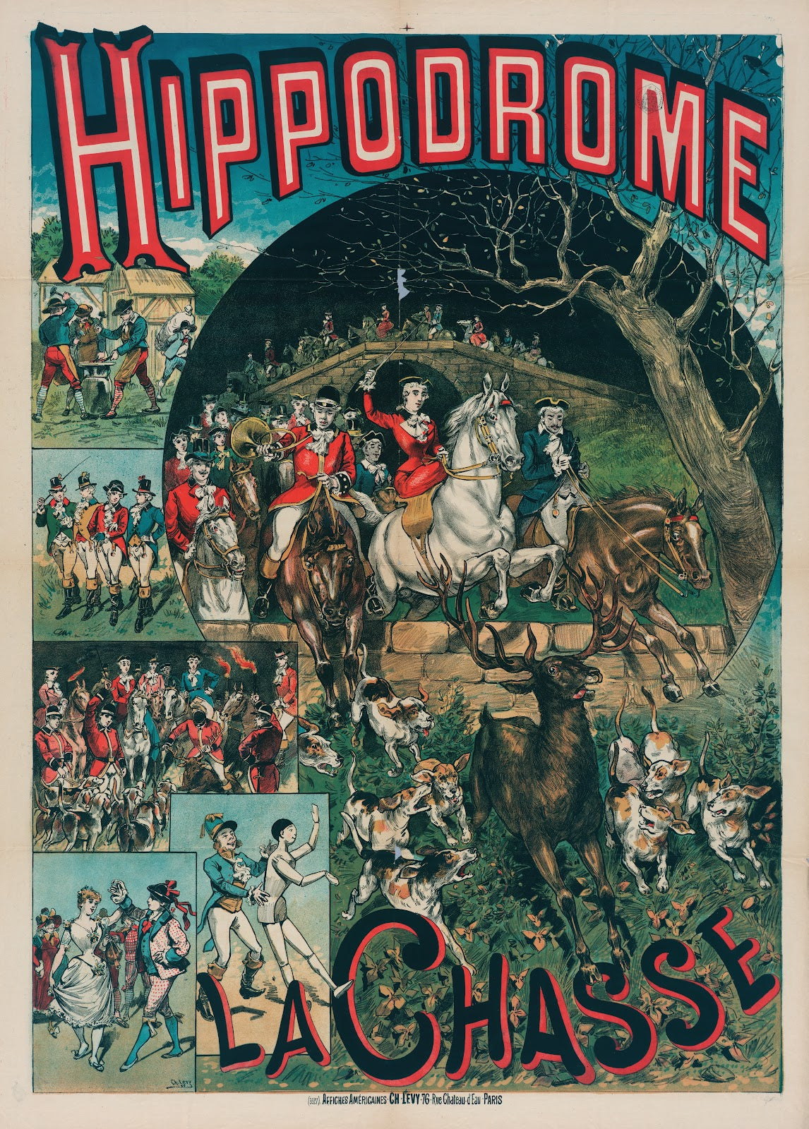 Hippodrome La Chasse 1887