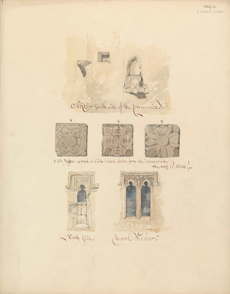 Oare Church Architectural Details