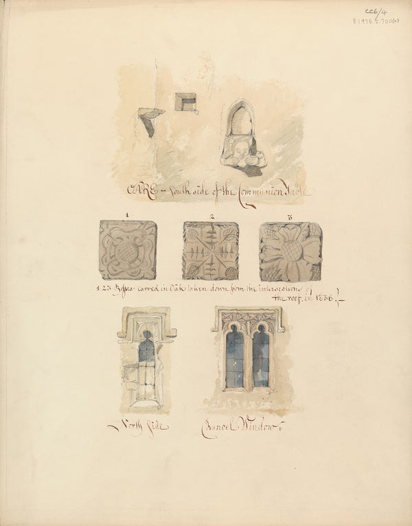 Oare Church Architectural Details