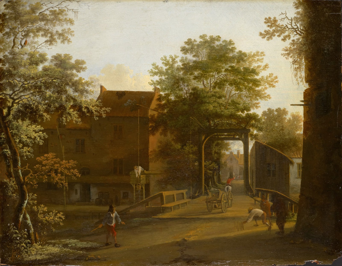 Street with Drawbridge