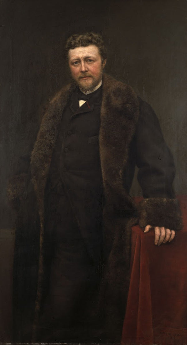 Portrait of Mr L De Bast 1884