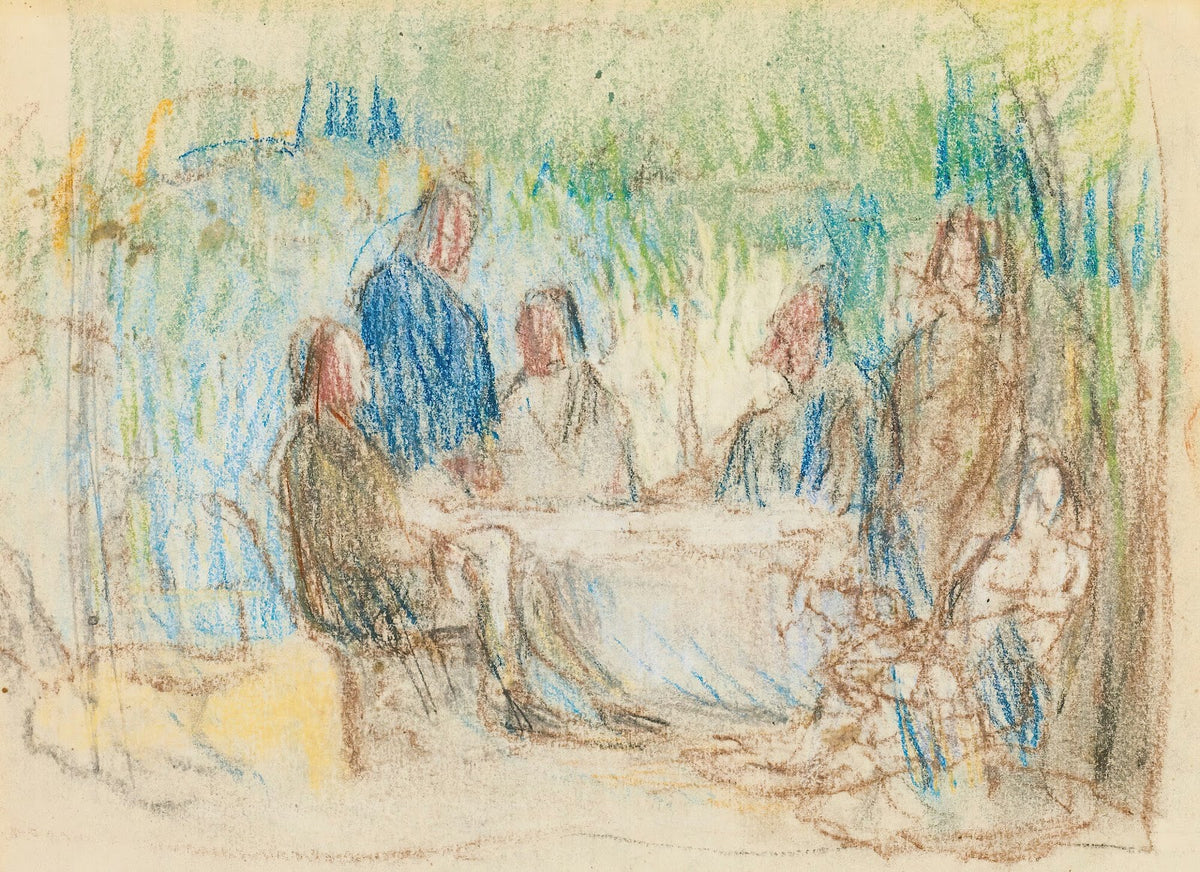Autour De La Table circa 1870 77
