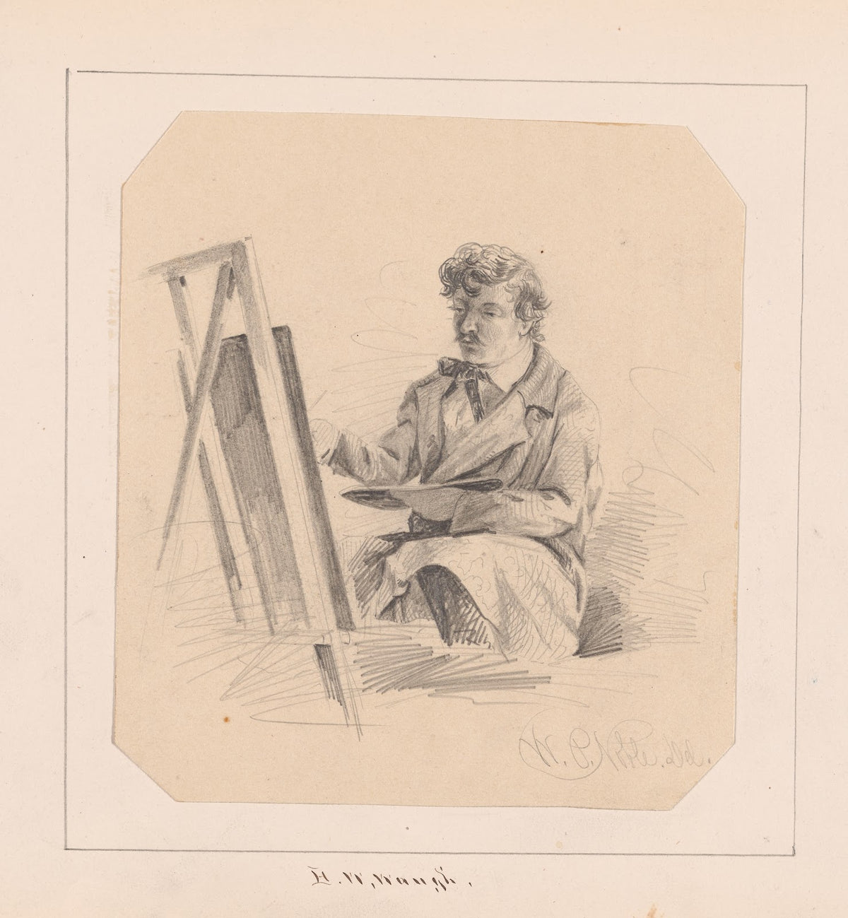 Henry W Waugh c 1858