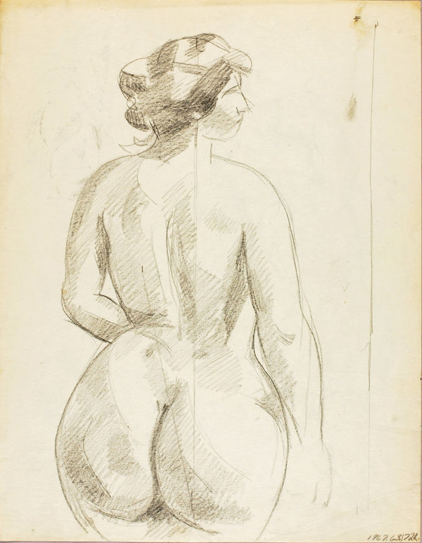 Standing Female Nude