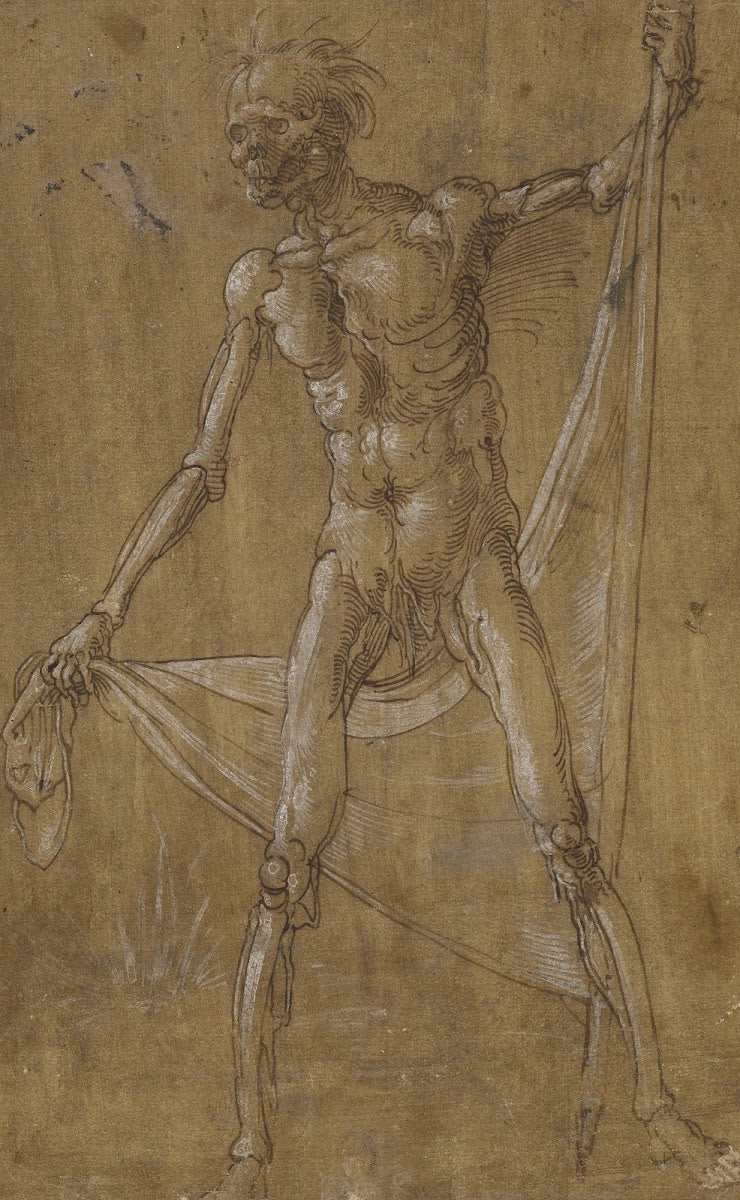 Der Tod mit gesenkter Fahne 1505