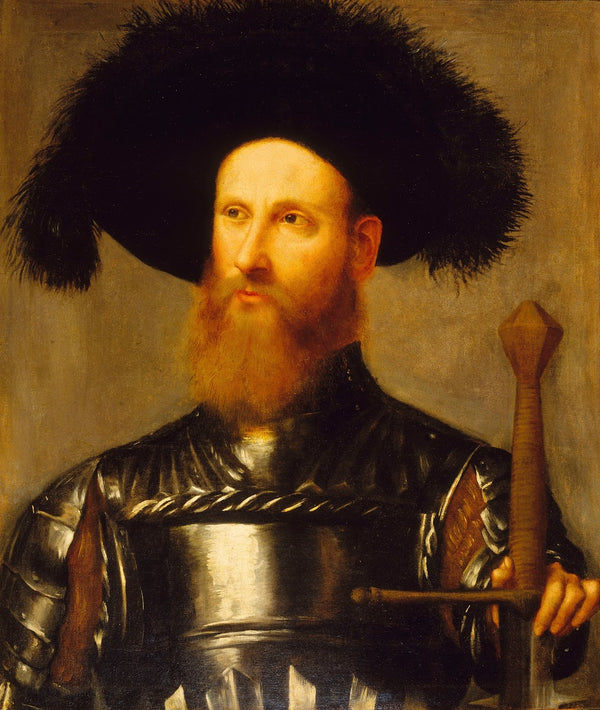 Portrait of a Man in Armor circa 1514