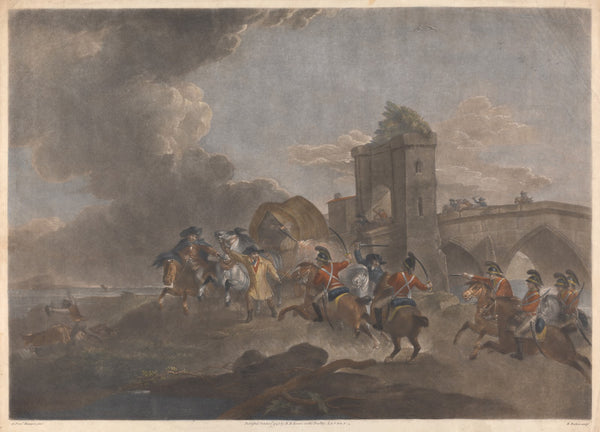 Smugglers Attacked ca 1793