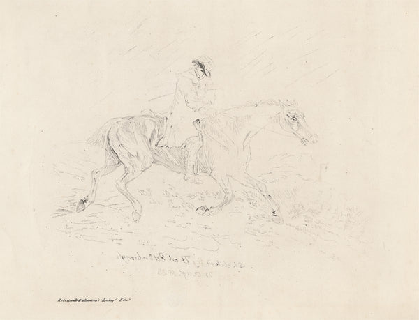 The Cadgers Trot first State 1823