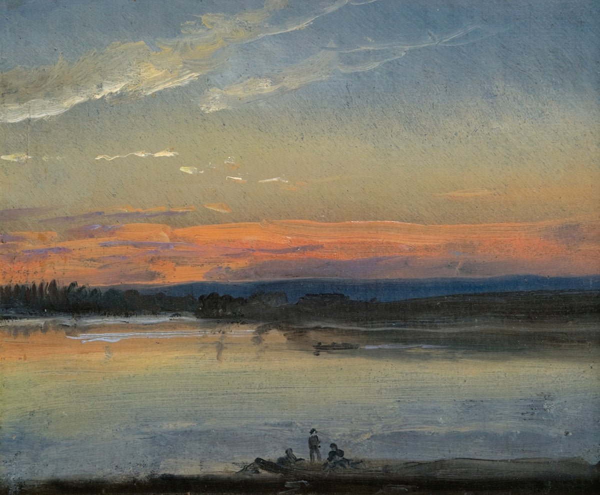 The Elbe In Evening Light