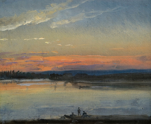 The Elbe In Evening Light