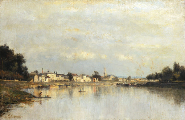 Vue de Conflans Sainte Honorine 1878
