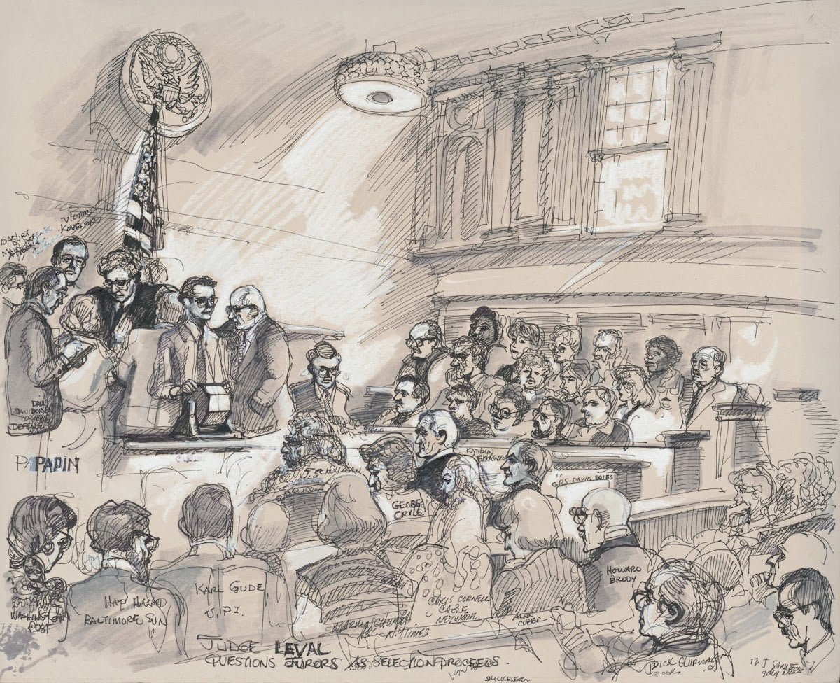 Judge Leval questions jurors as selection proceeds 1984