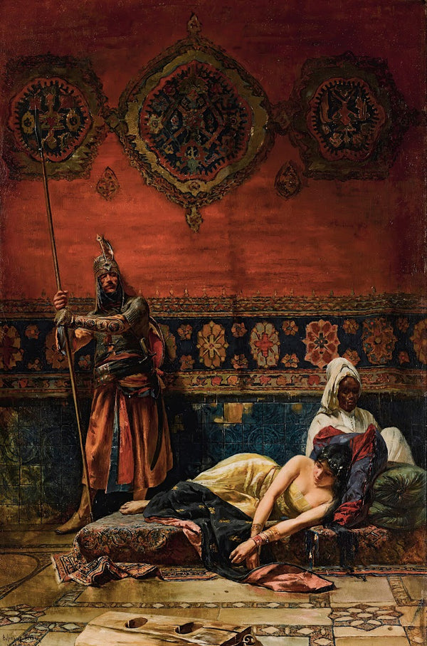 In The Harem 1889