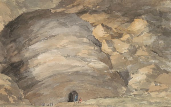 Exterieur van grot Santa Maria Capella 1778