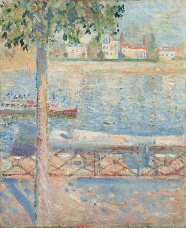 The Seine At Saint Cloud 1890
