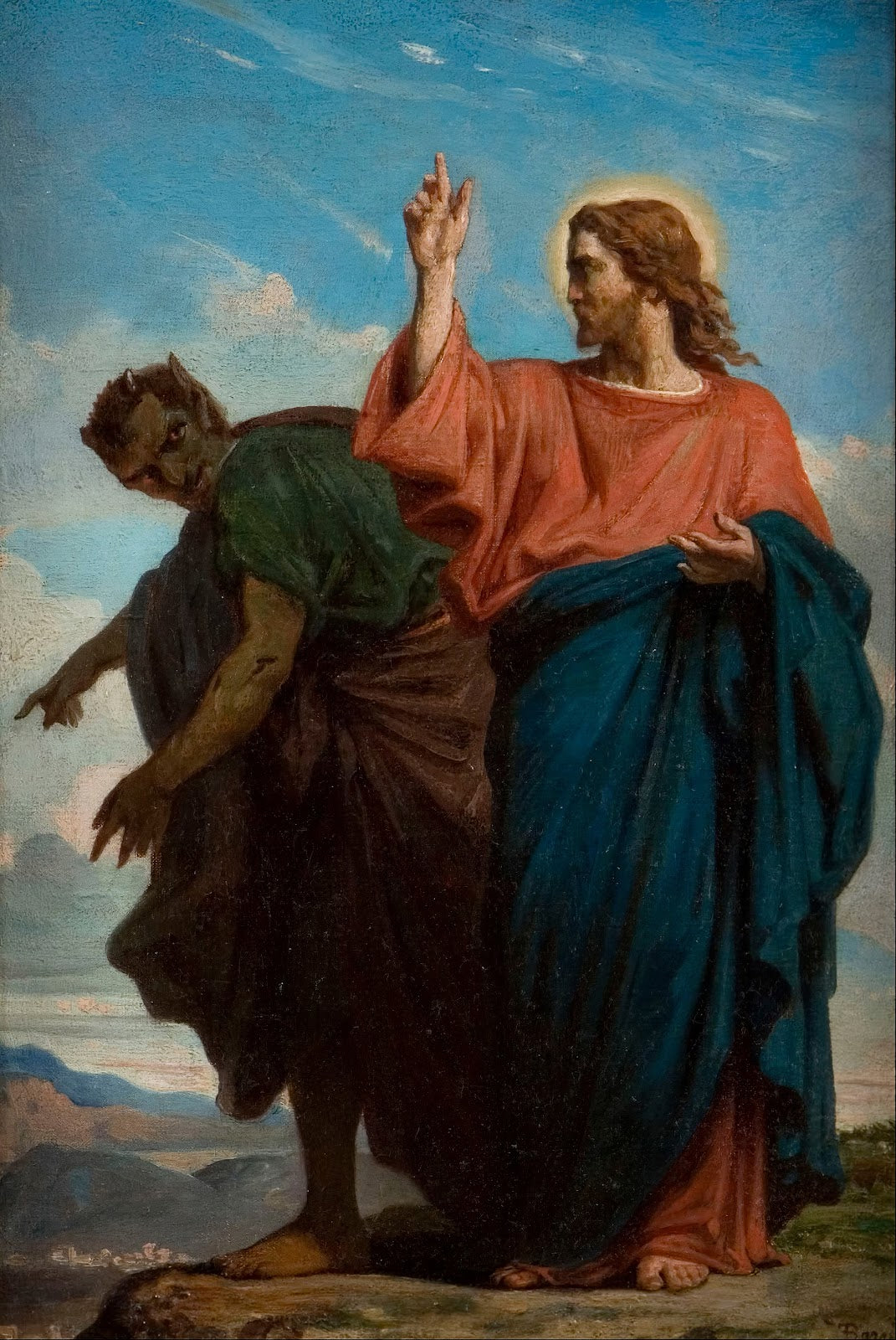 The Temptation of Christ by the Devil