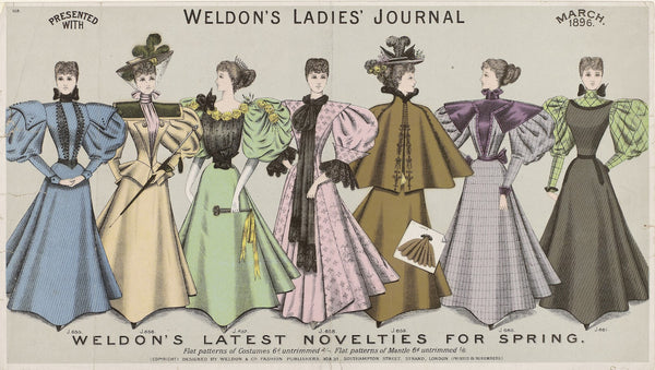 Weldons Ladies Journal march 1896