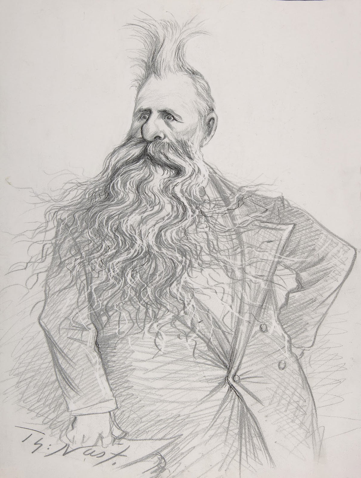 Senator Dolph of Oregon Joseph Norman Dolph ca 1894