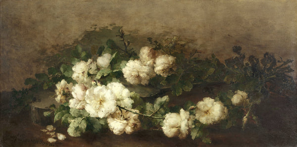Stilleven met gitaar en rozen 1880   1896