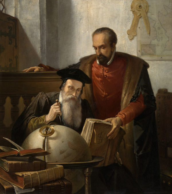 Mercator and Ortelius 1870