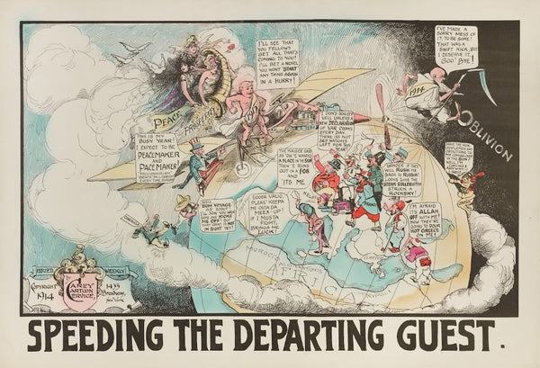 Speeding the Departing Guests 1914