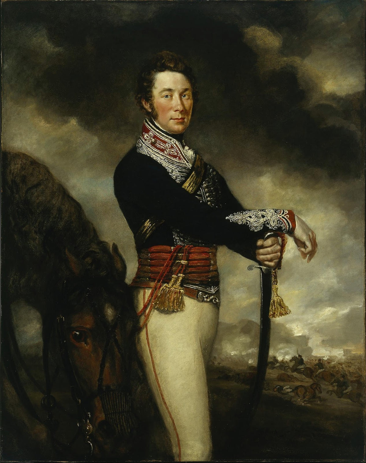 Captain Peter Hawker of the 14th Light Dragoons 1812