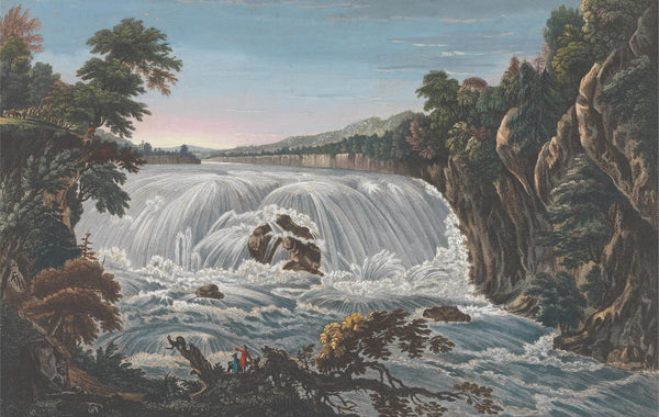 A View of the Great Cohoes on the Mohawk River 1761