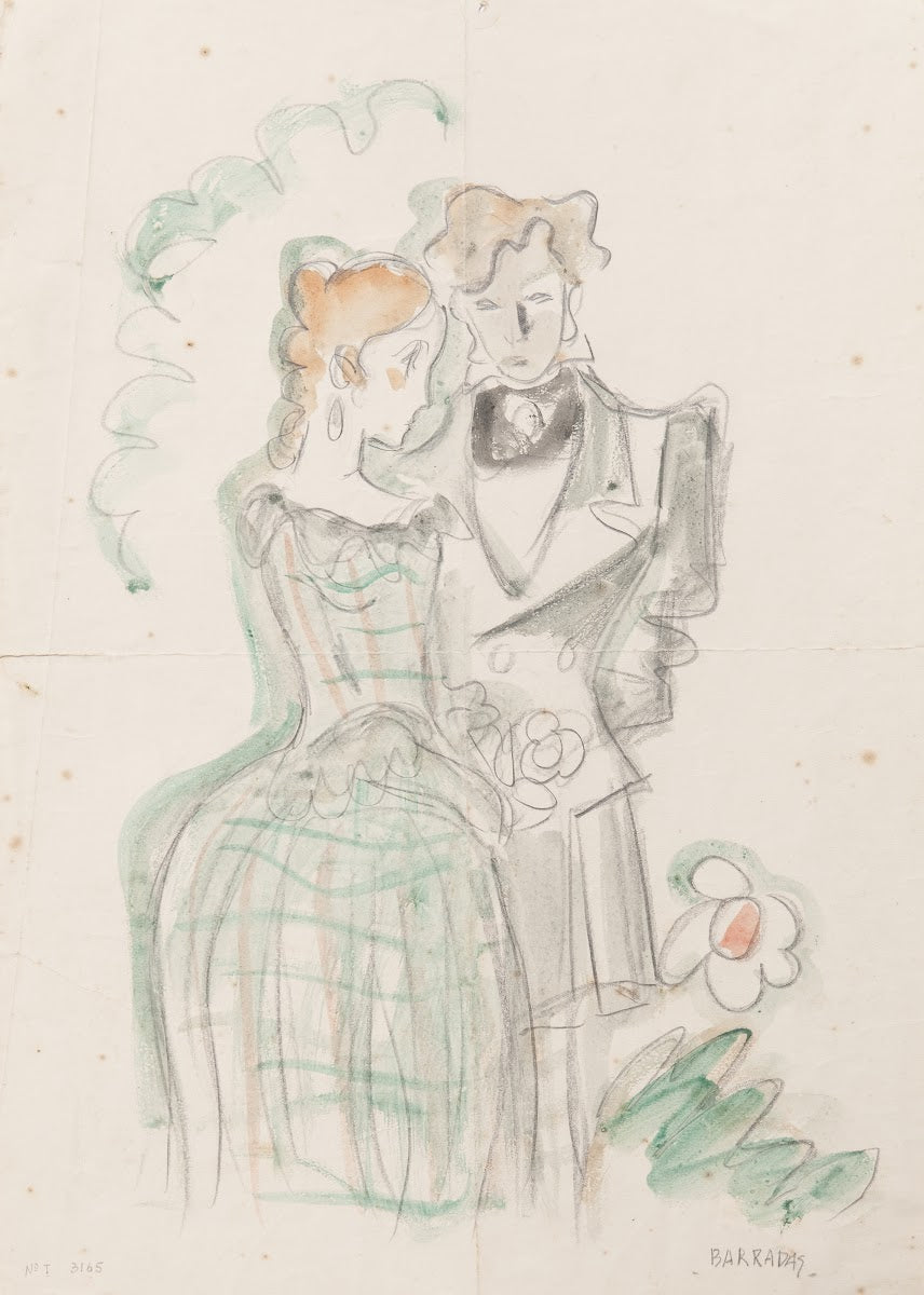 Escena romántica 1926 1928