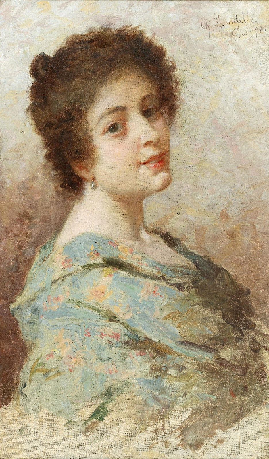 Portrait of a young woman