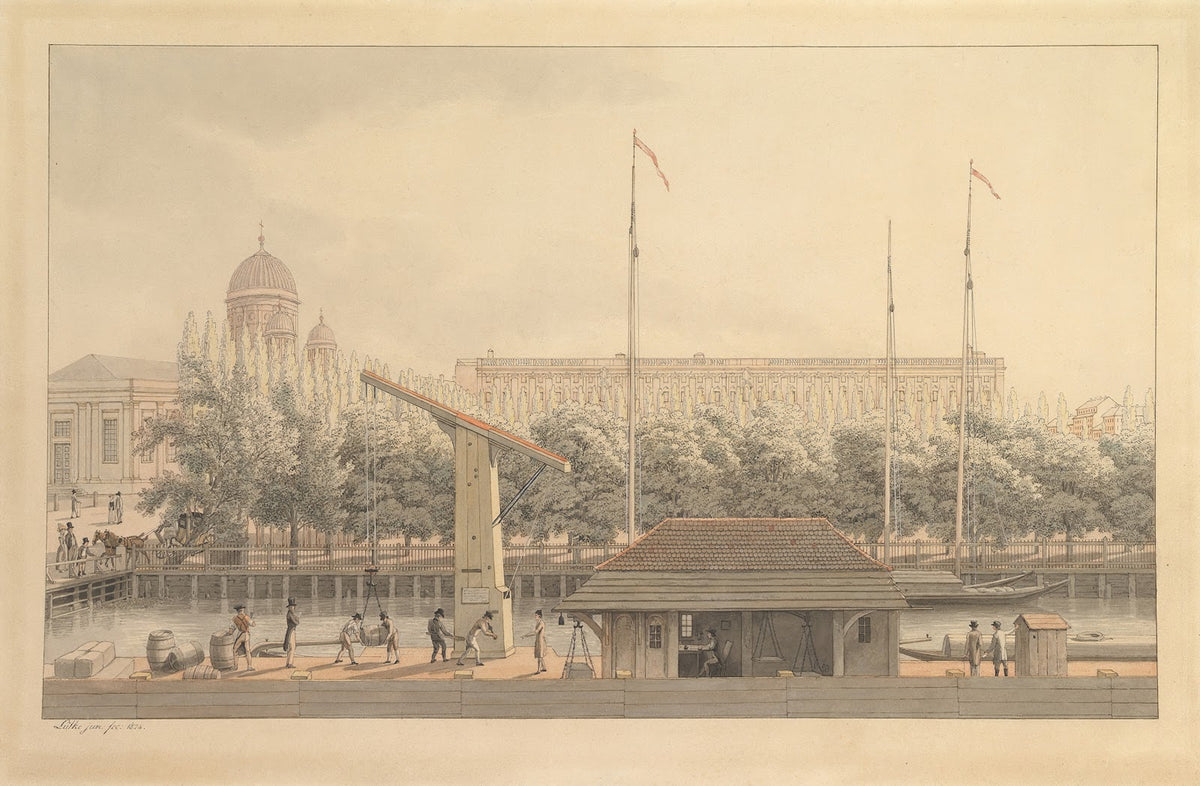 View of Berlin with the Dome and Castle 1824