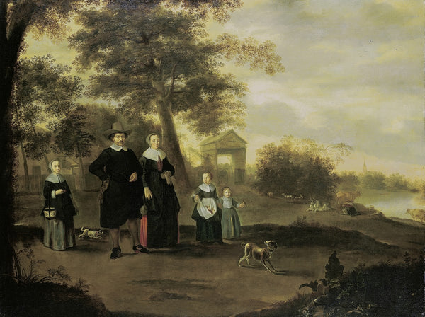 The Family of Preacher Reinier Halma in Langerak on the Lek 1652