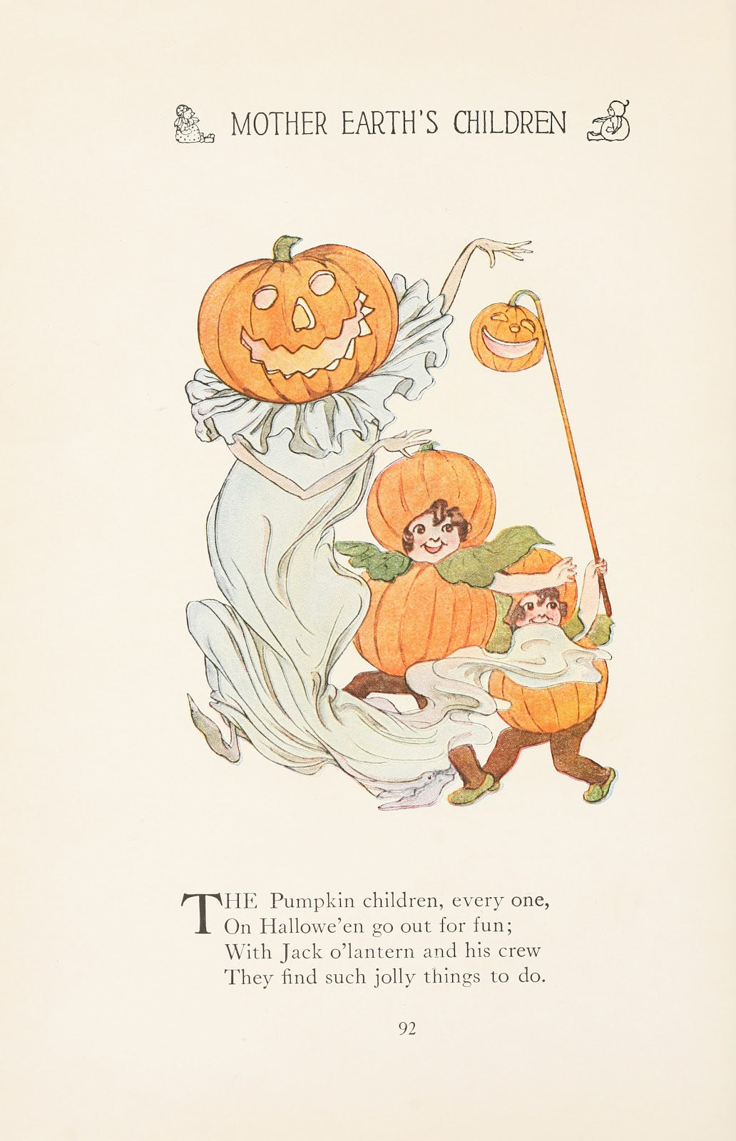 Mother Earths children the frolics of the fruits and vegetables Pl84 1914