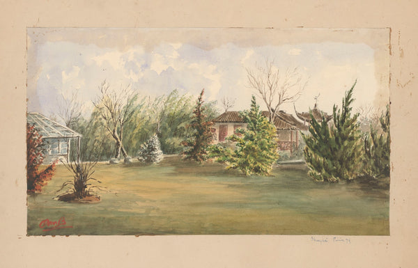 25 aquarelles par Auguste Mouillesaux de Bernières Pl05 1879
