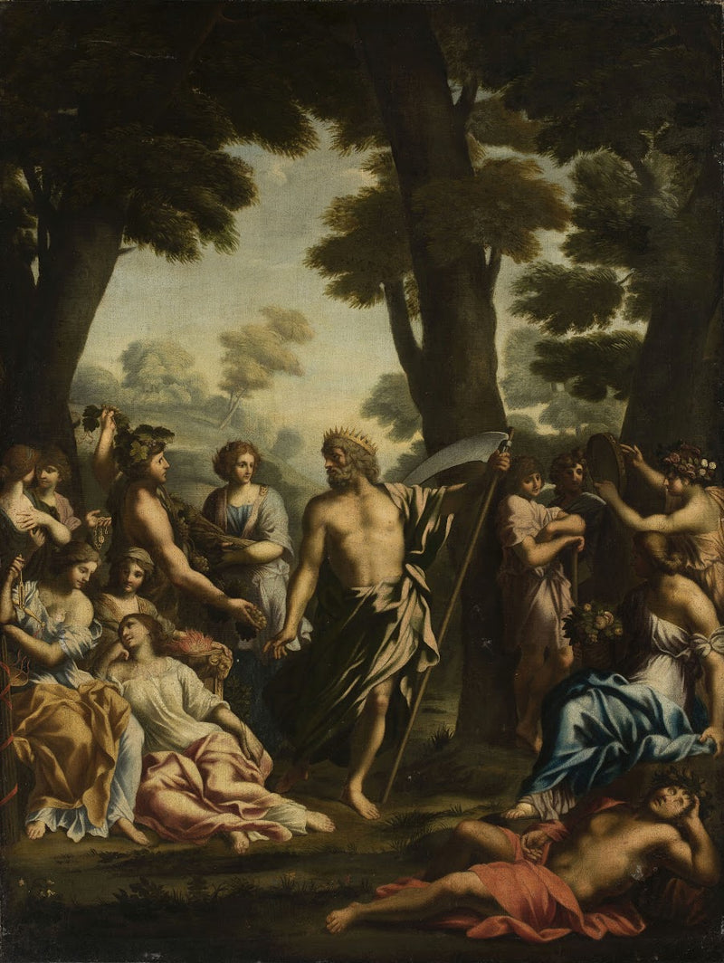 Saturn and muses