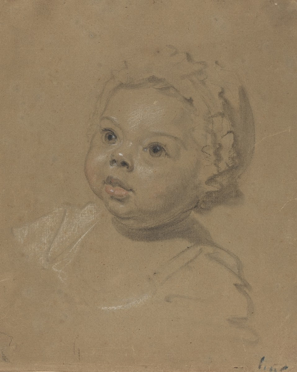 Head of a Child 1720 1740