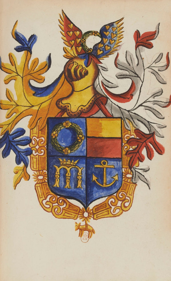 Messire Joachim Baron de Neuhaus Grand Chancellier de Boheme 17th century