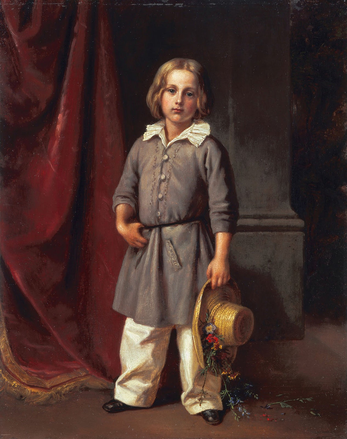 Carl Begas II as child 1850
