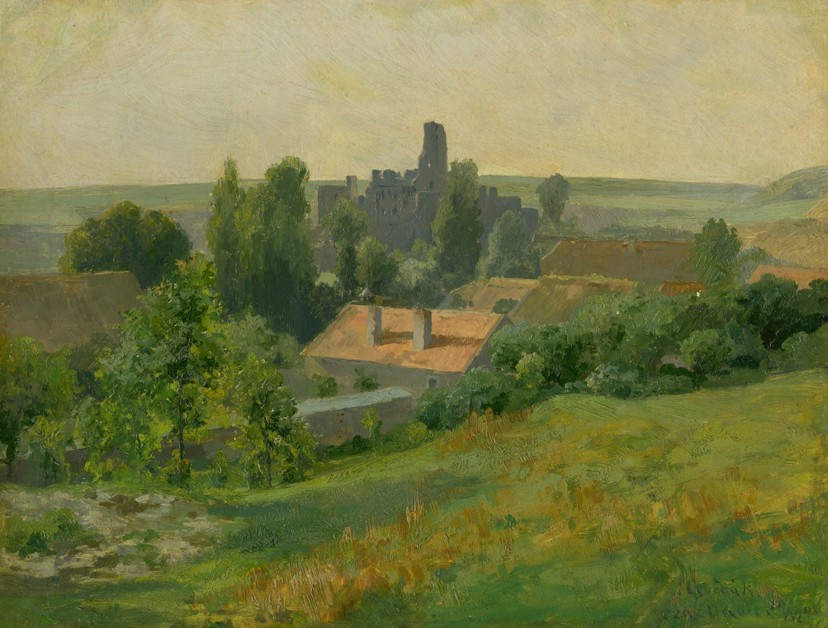 Okoř Castle 1893