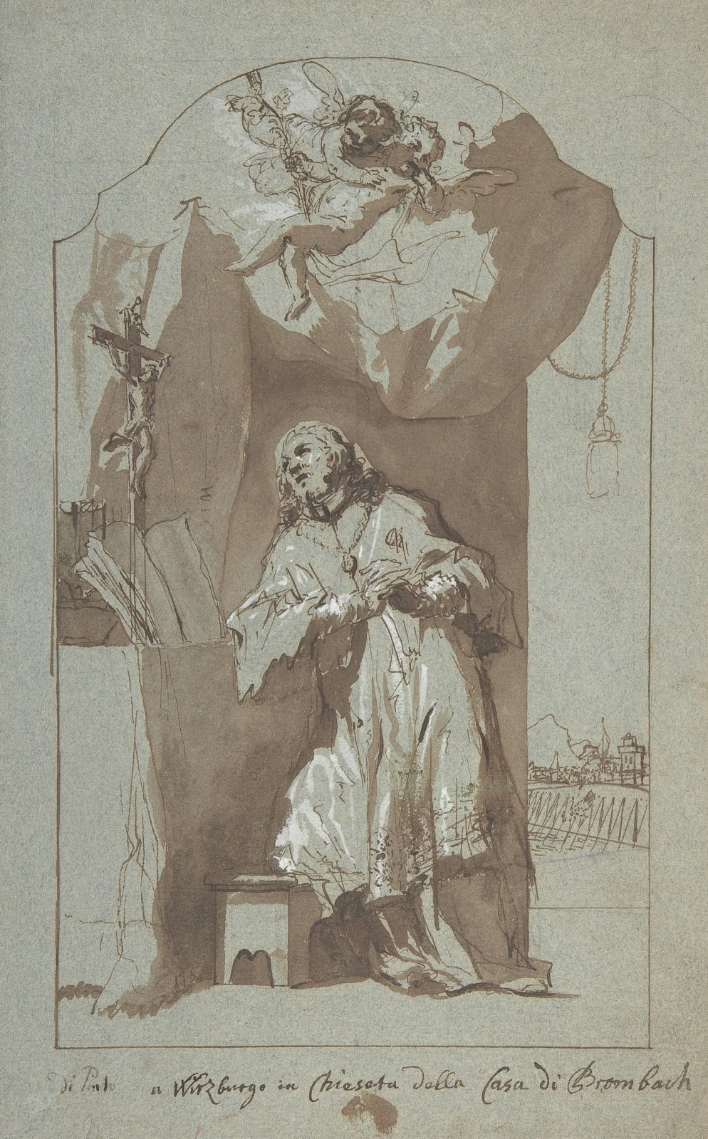 Saint John Nepomuk Praying 172059