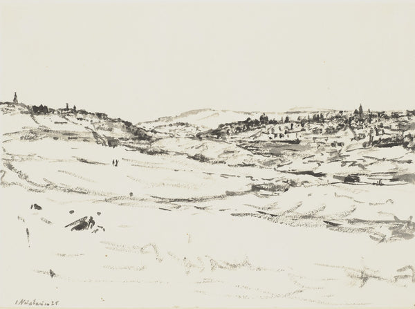 Jerusalem am Ölberg von Nord 1925